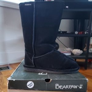 Bearpaw "Emma" tall boot (black)